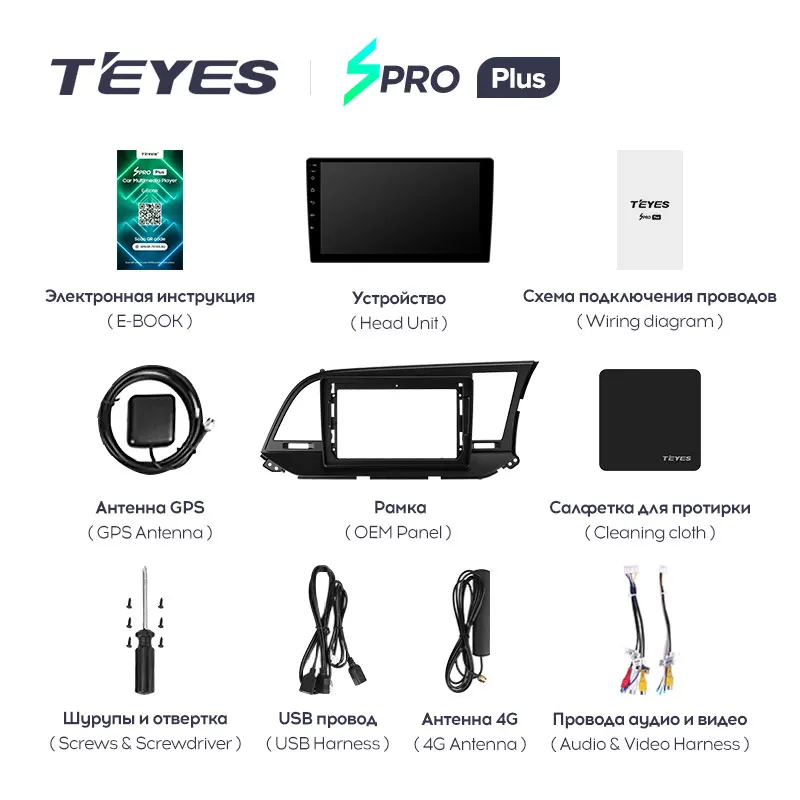 TEYES SPRO Plus For Hyundai Elantra 6 Right hand driver 2015 2016 2017 2018 2019 Car Radio Multimedia Video Player Navigation