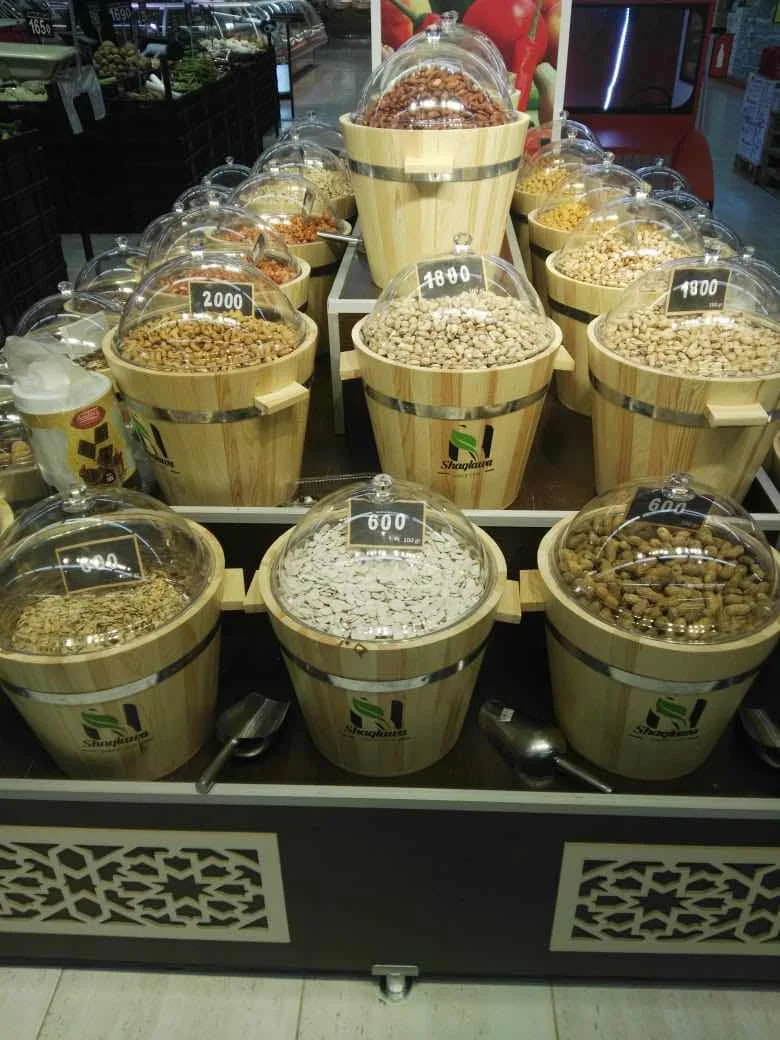 wooden storage bucket  displaying barrel