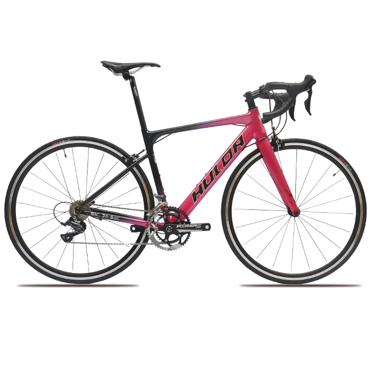 Алюминиевый гоночный дорожный велосипед 700C с 18 скоростями, регулируемый высококлассный дорожный велосипед от фабрики HULDA