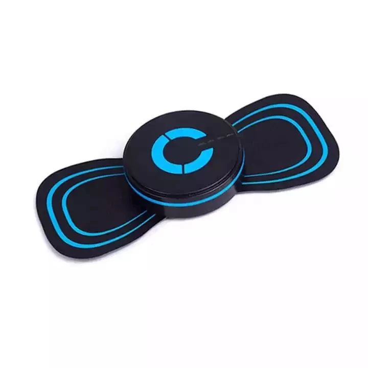 Functional Mini Electric Back Massager Cervical Massage Stickers Neck Massager Stimulator Patch Pad