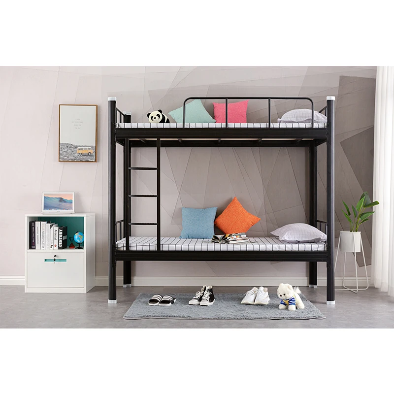 high quality material metal double bunk beds for adults