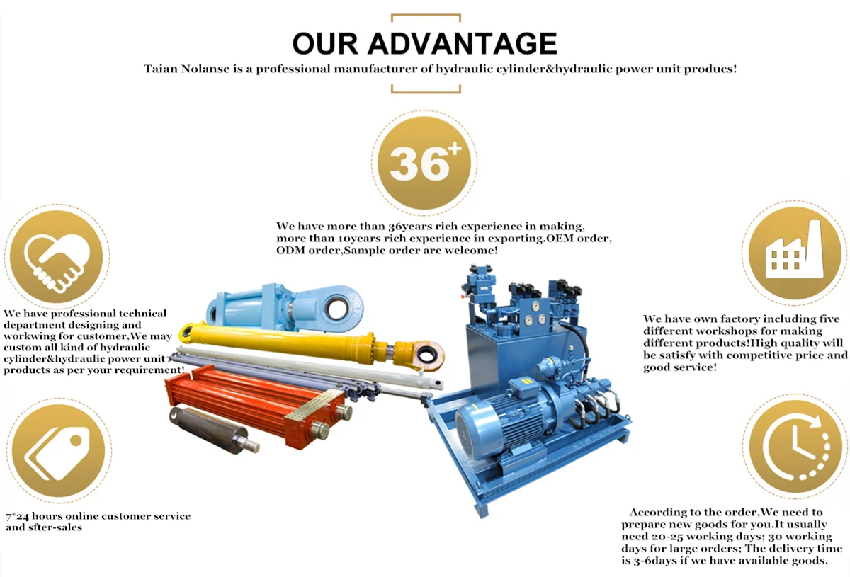 Nolanse Hydraulic Cylinder For Injection Molding Machine Application Hydraulic Lift Cylinder From Hydraulic Cylinder Manufacturers