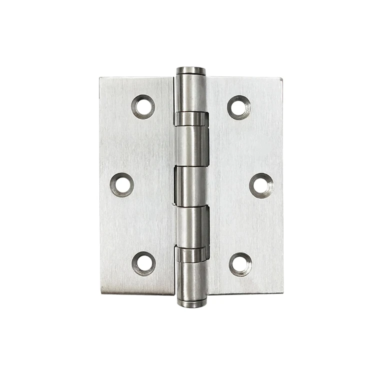 Fire Rated SS304 or SS201 wooden door hinge 2BB 3x2.5 inch Butt Hinges Folding Mute Door Hinges for Decoration and Furniture