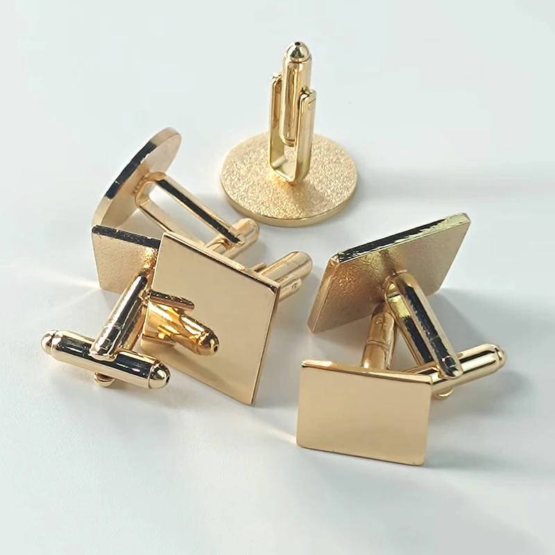 Wholesale Diamond Suit Shirt Stainless Steel Luxury  Logo Customized Tie Clip Cufflinks And Studs Set For Men