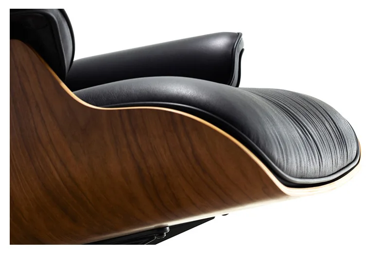 High quality luxury living room leather recliner living room leather wingback chair set