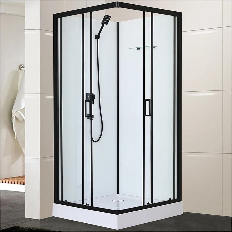 guangzhou prefab temporary shower cabin sanitary small bathroom shower cabins with a shower tray