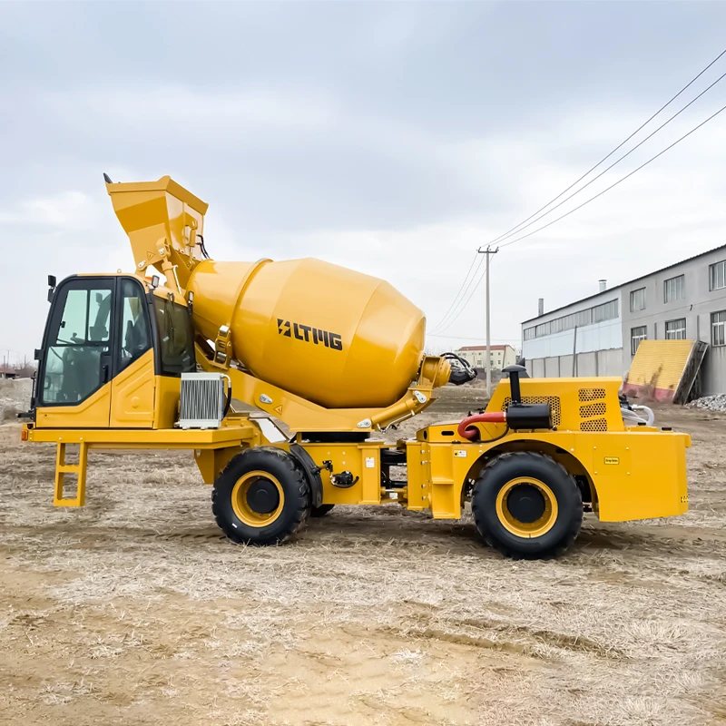 LTMG urban and building construction machines mixer truck bi-directional driving mode cement concrete mixer truck