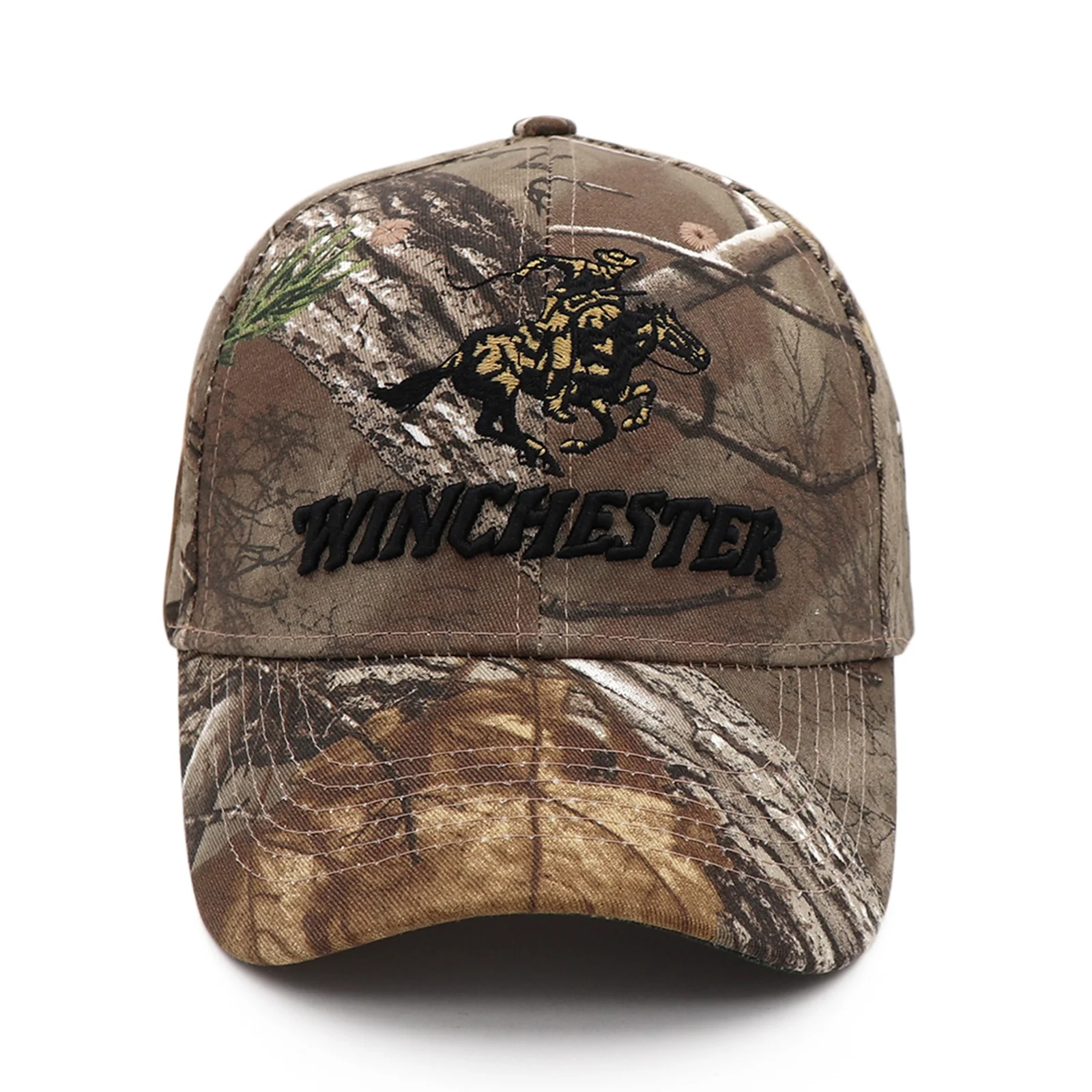 Baseball Caps Custom Embroidery Logo Curved Brim Cap For Man Baseball Cap Digital Striped Camouflage Hat