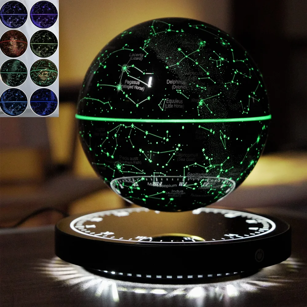 Hot Manufacturers Price Levitation Starry Ball Light Charging Touch Control Levitating Lamp Personalized Gift