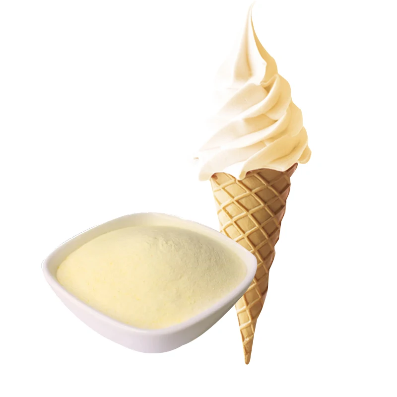 Vanilla Ice Cream Powder Mix Bulk Soft Serve Ice Cream and Nix Powder for Milk Soft and Creamy Taste
