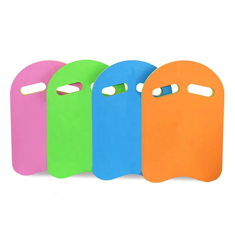Wholesale Eva Foam Swimming Kickboard Adults Safe Pool Training Aid Swimming Floating Board For Kids With Handles To Hold On