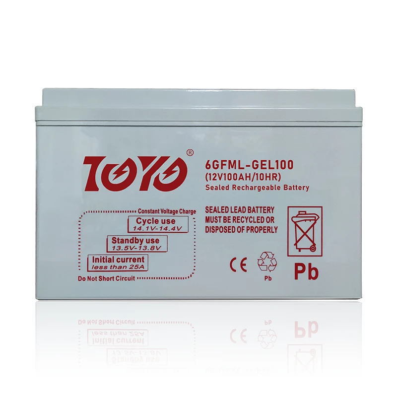 TOYO Solar Gel Battery 12V 100Ah 200Ah 250Ah Deep Cycle 12Volts Energy Storage Lead Acid Batteries