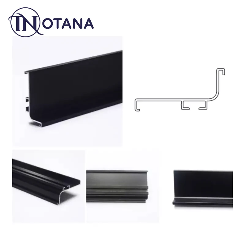 aluminium kitchen cabinet profile kitchen cabinet skirting and handle profiles with accessories Frame Bedroom Sliding Door