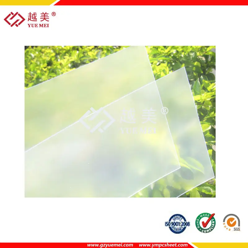 1.5mm 2mm opal LED light diffuser sheet & light diffusion polycarbonate sheet