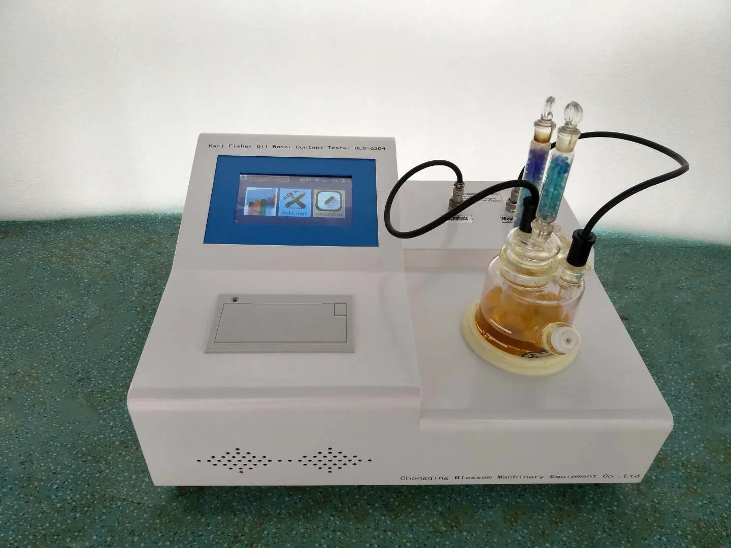 Трансформаторный тестер влажности масла, кулометрический аппарат для титрования Карла Фишера