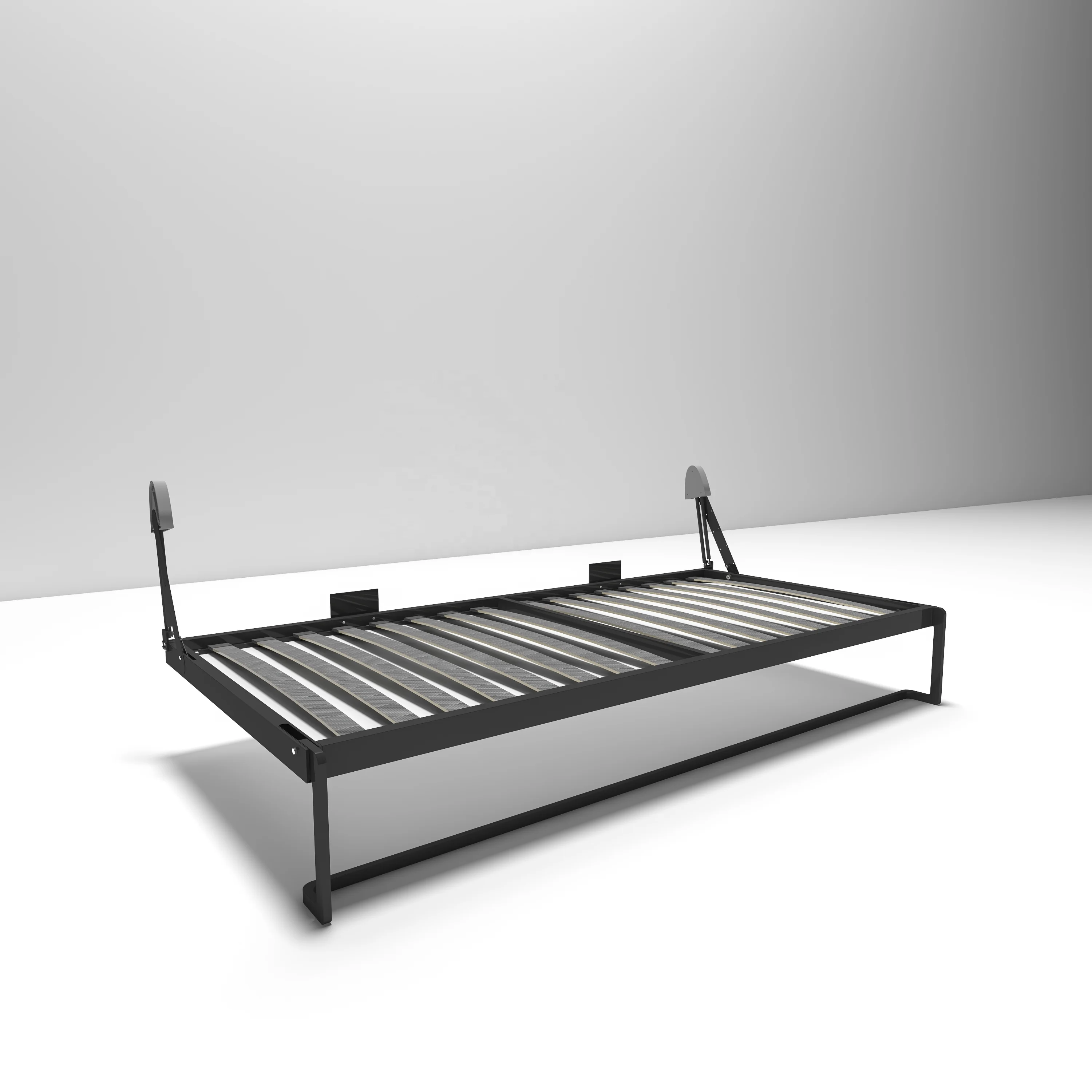 Folding Space Saving Murphy Horizontal Double Wall Bed Hardware Kit