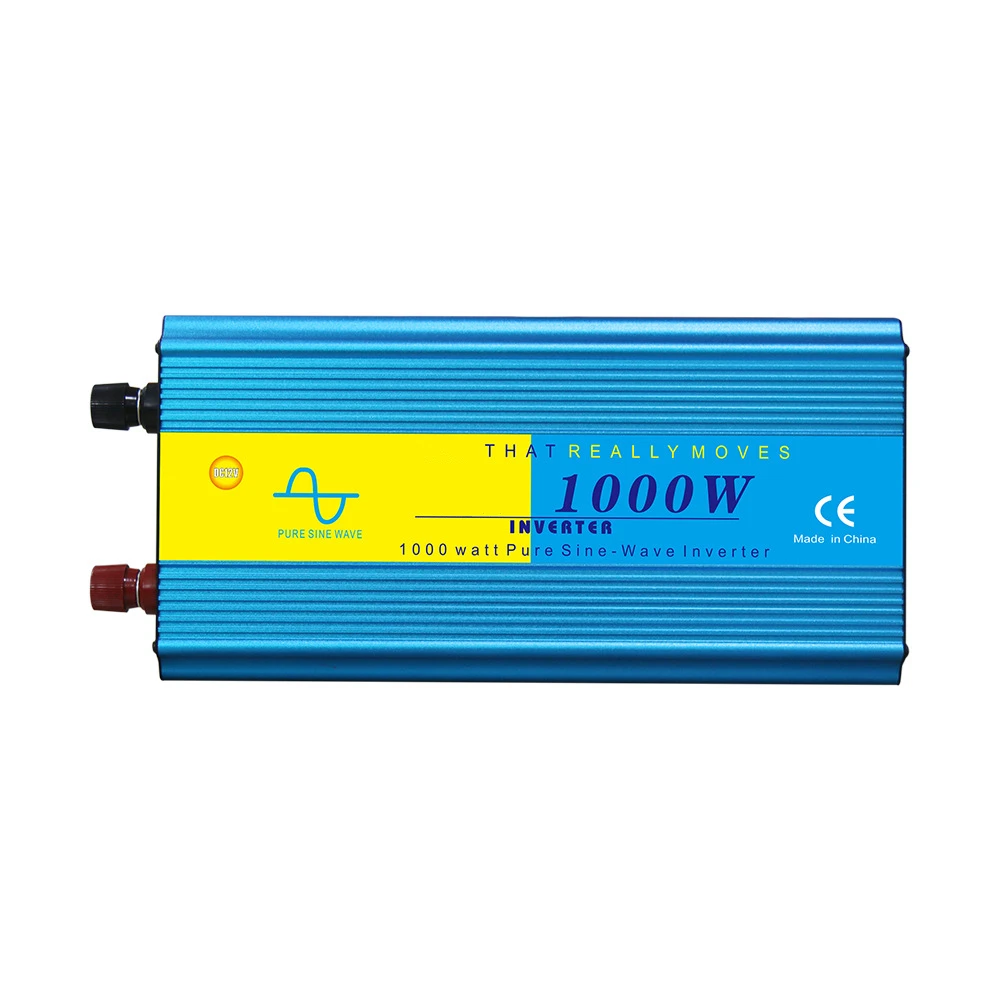 1000W Full Power Pure Sine Wave Inverter 12V 24V Dc to AC 110V 220V Hot Goods UPS Converter