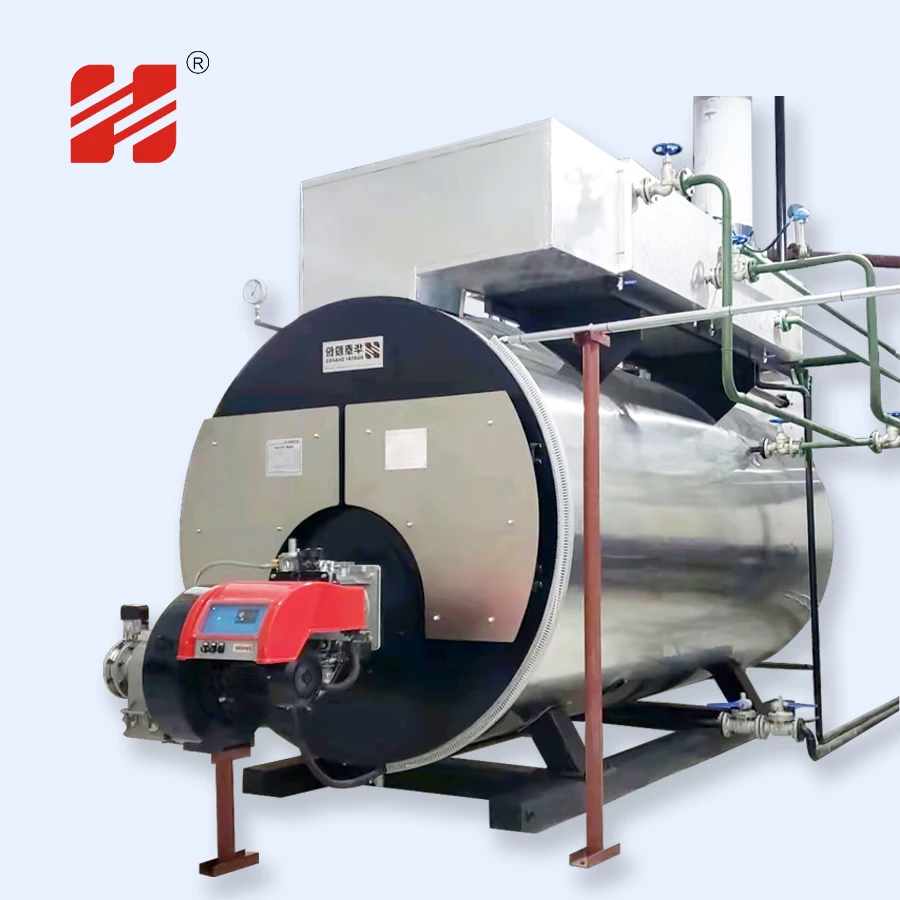 Automatic Low Pressure Horizontal Gas Oil Fired 1 to 20t/h Steam Boiler Industry Condensing Boiler