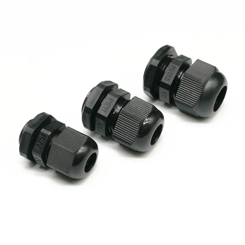 Support Customization Brass Nickel Plated Connector Ip67 Waterproof Cable Connectors Pg7 Connector