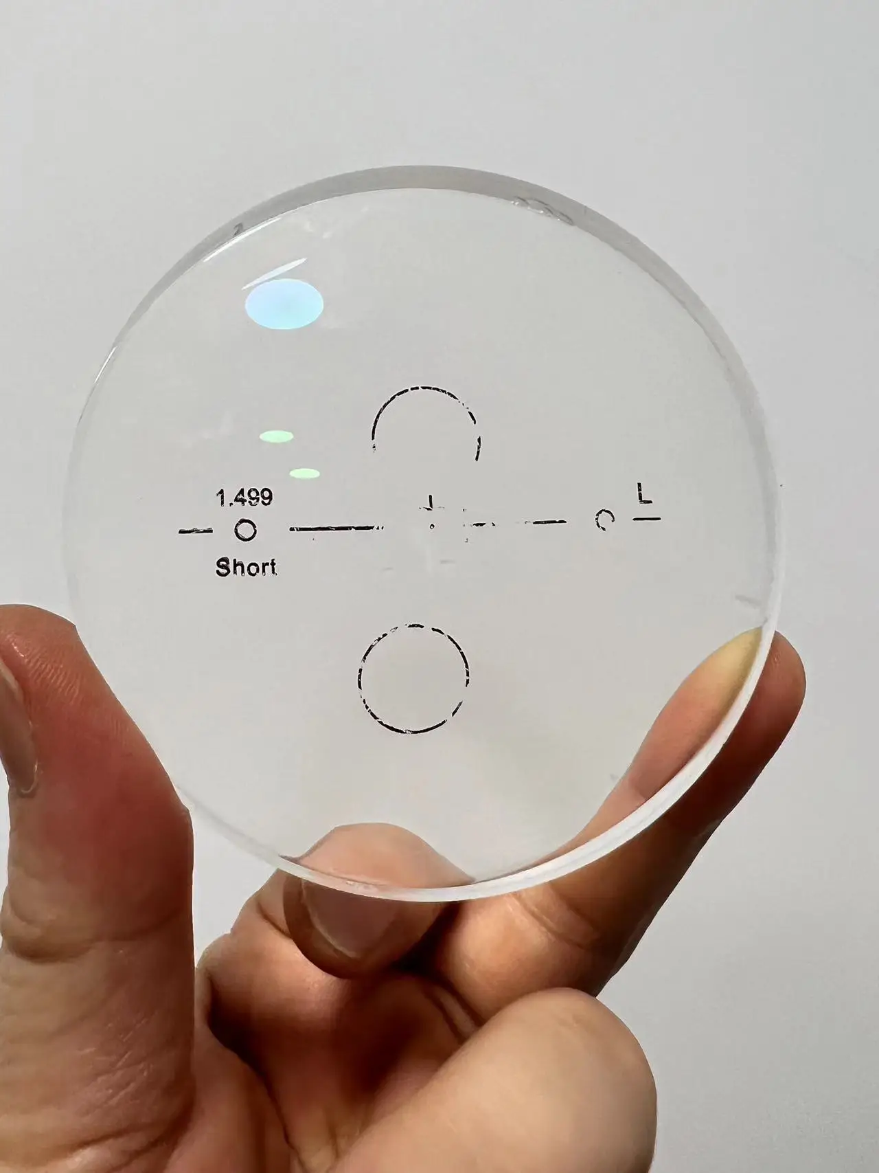 Wholesale Eyeglass Lens 1.499 semifinished   Progressive Multifocal 12/14/17MM Optical lenses