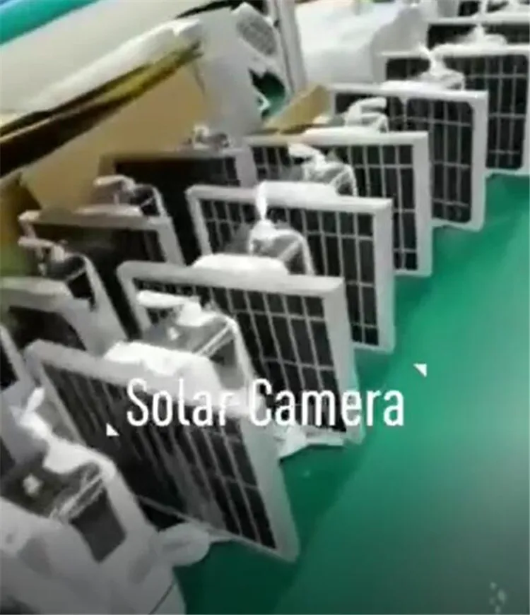 OEM Solar Power System 3MP Wireless Cctv Wifi Smart Solar Street Light With Outdoor Camera