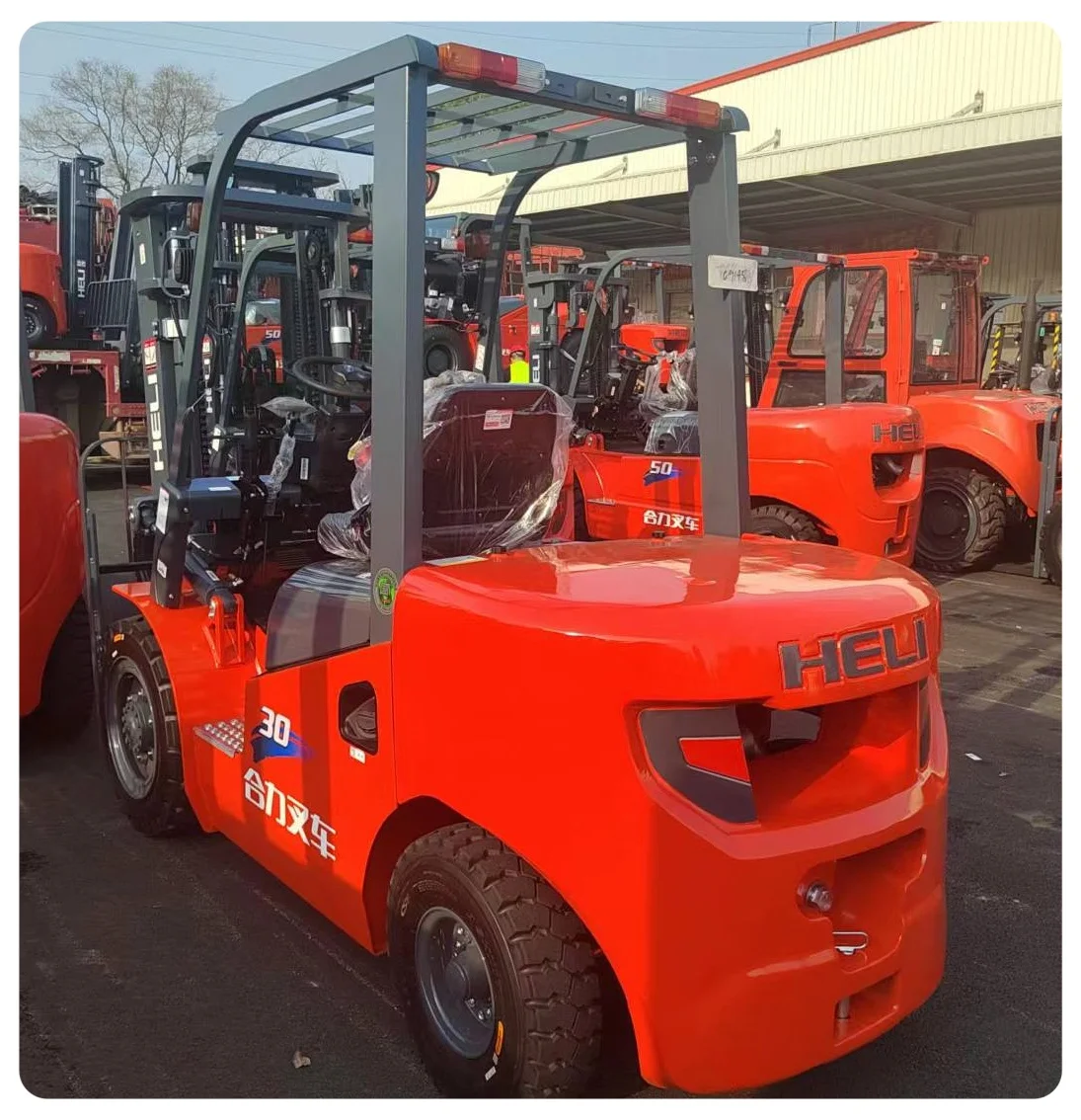 Made in China used Heli 3 tons of forklift with good condition good price high quality high performance for sale