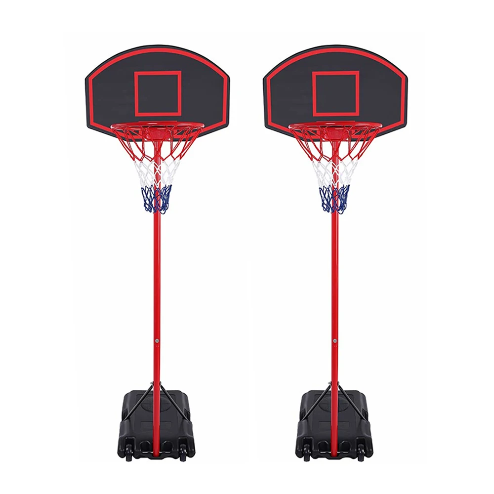Professional Design Steel Rim Height Adjustable Indoor Outdoor Adult Portable Mini Movable Basketball Hoop