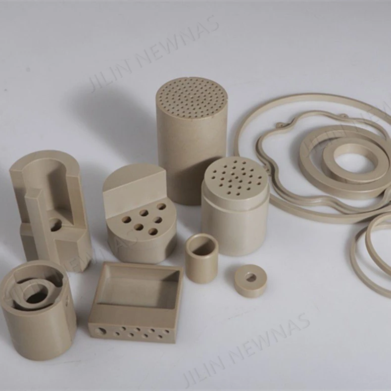 High heat-resistance temperature PEEK parts peek components injection molded peek for sale