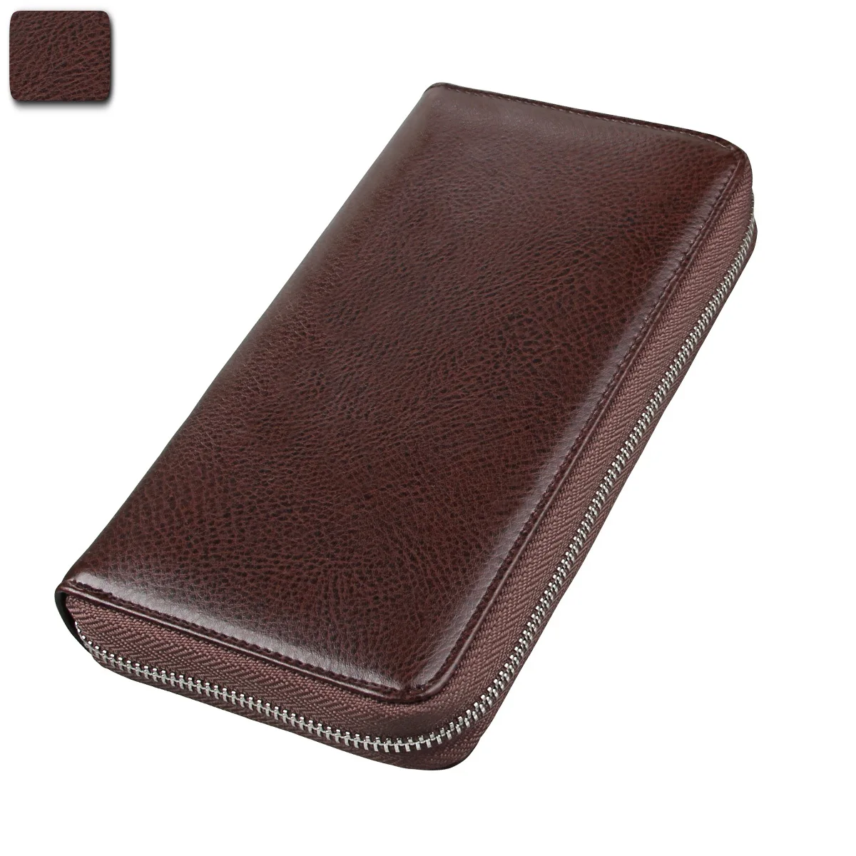 Genuine leather RFID credit card wallet multifunctional passport wallet wholesale