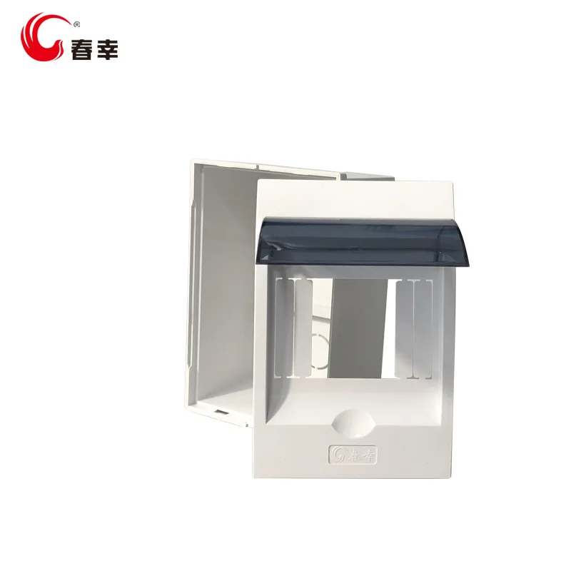 Professional manufacturer ABS 4 way electrical equipment outdoor/indoor plastic power distribution box for circuit breaker