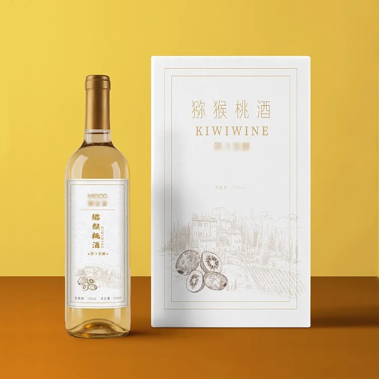 Customized Printed Wholesale large Red Wine Glass Beer Bottle Gift Paper Packaging Package Boxes