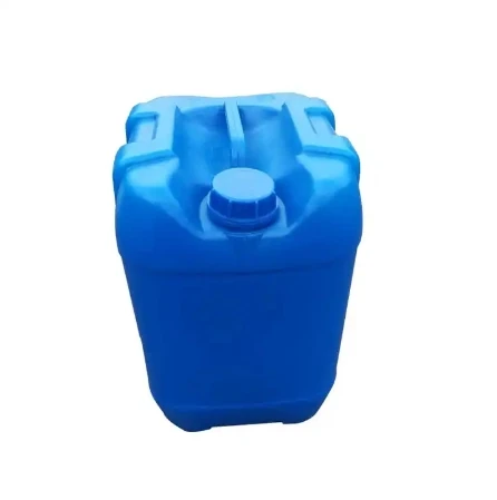 25kg Eco-Friendly Blow Mold Blue Square Plastic Barrel Drum