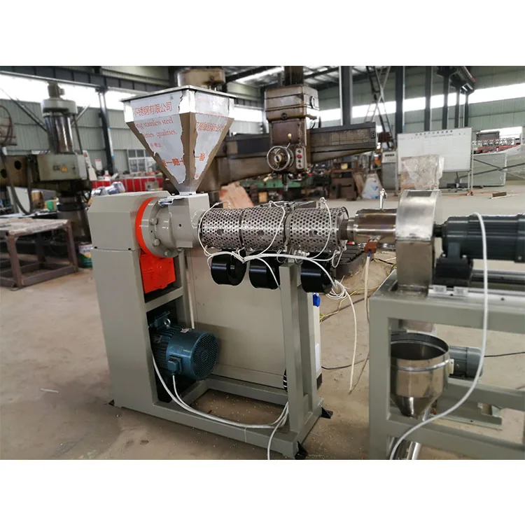 Long Service Life High Speed Plastic Machine Granulating Hard Pvc Pelletizer Machine Lab Single Screw Granulator
