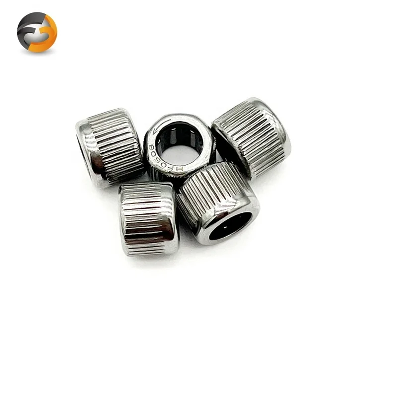 Higher Performance Miniature One-way Clutches Bearing HF0608 Full Knurled Needle Rolller Bearing HF0608 6x10x8mm