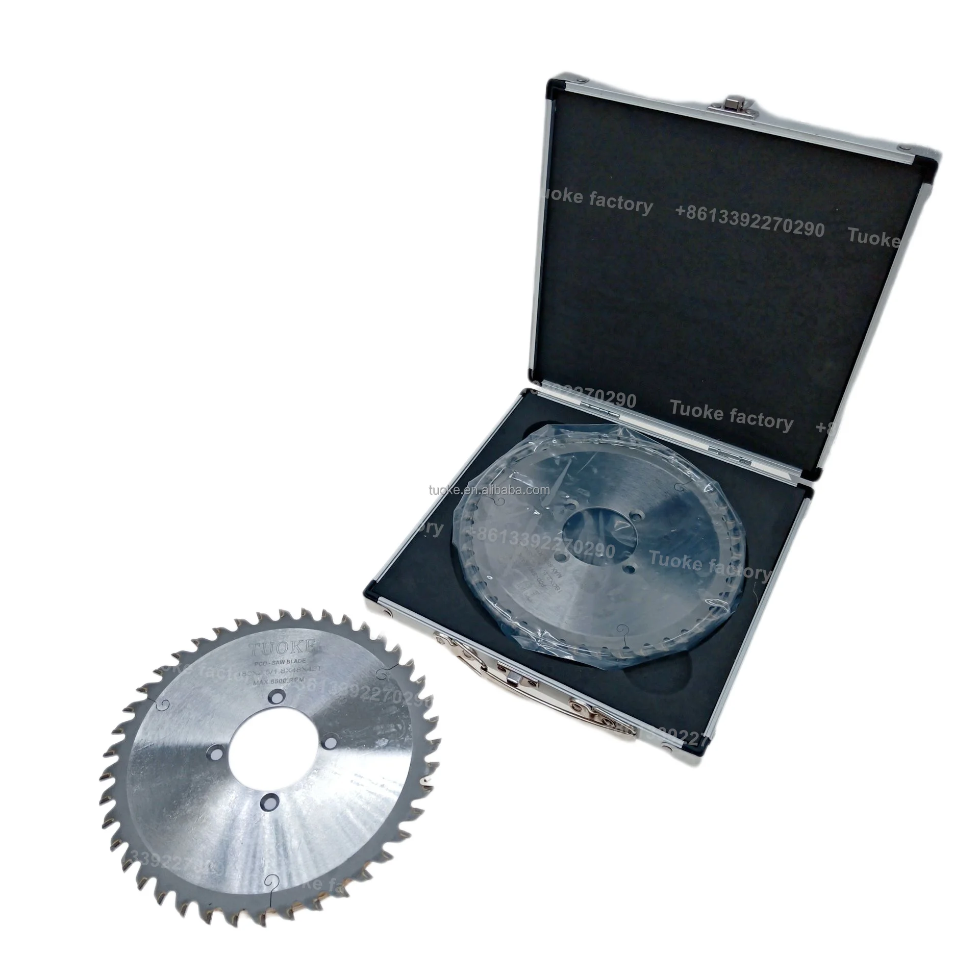 Tuoke TK580 резец сверхтвердый PCD пилы для деревообработки 180x2.5/1.8x48x42T алмазный пильный диск резки деревообрабатывающие инструменты