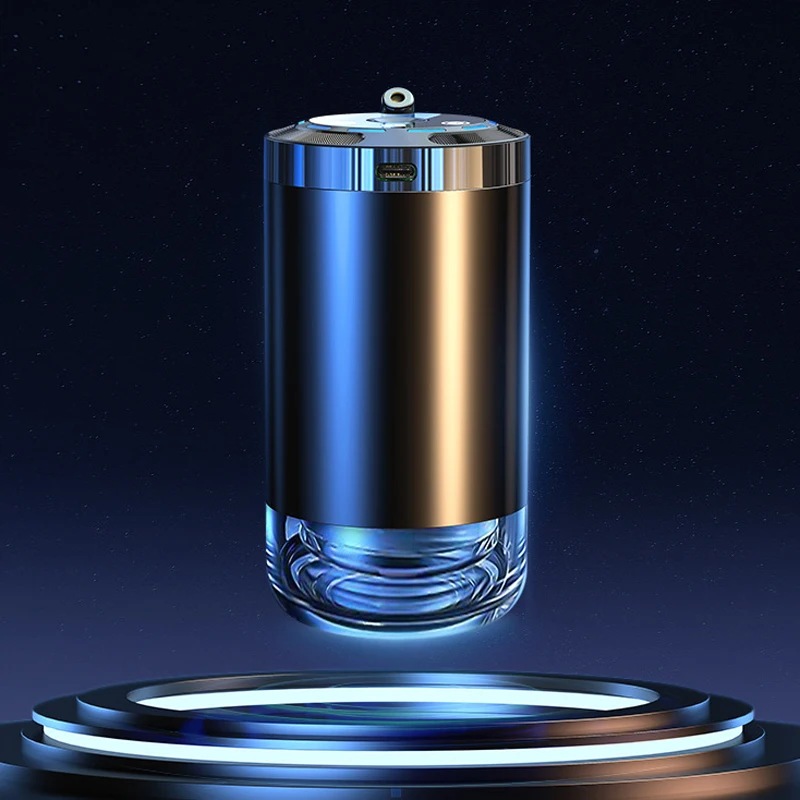 new products 2024 unique mini electric vent smart scent oil non aroma auto air auto rechargeable essentia star car diffuser