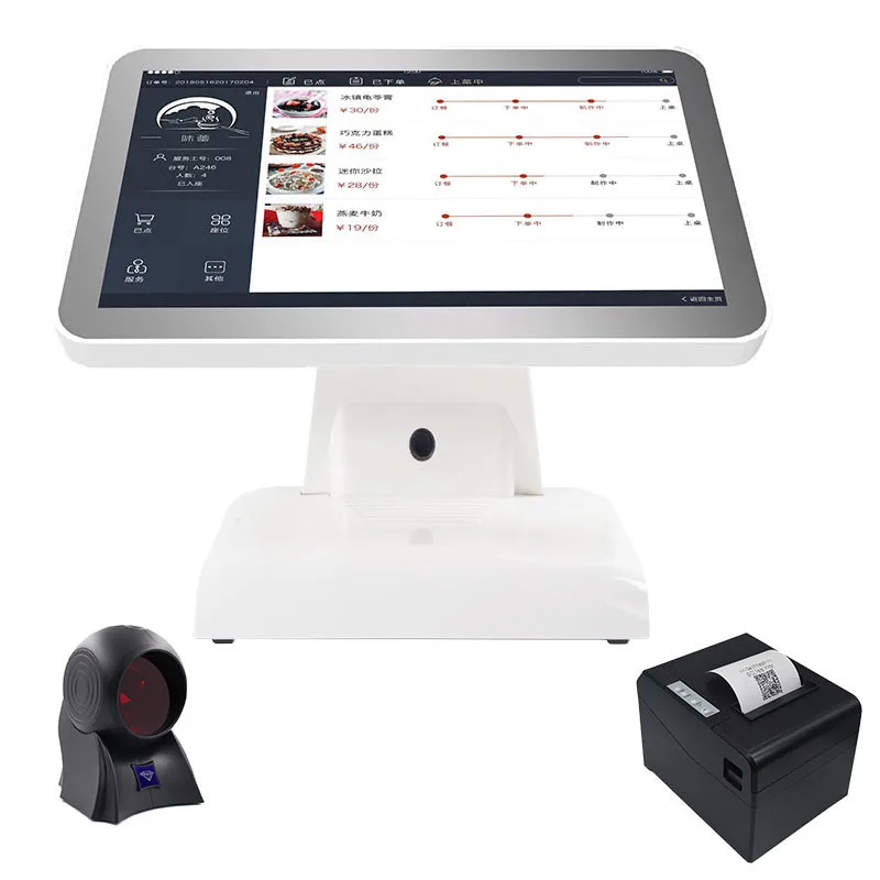 15 Inch Pos System/ All-in-one/pos Hardware Cashier Machine/point Of Sale System With Cash Drawer