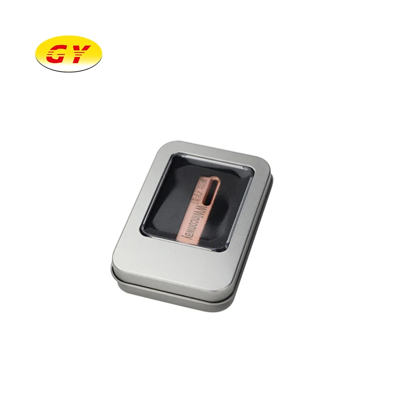 
Spot square small tin box cigar jar custom wholesale 