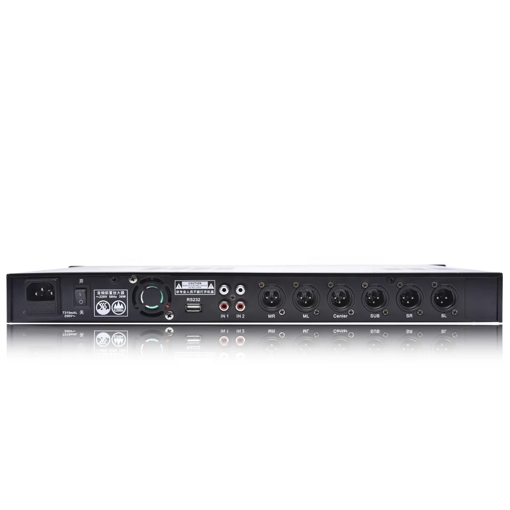 Голос и аудио профессиональный DSP X6 караоке цифровой процессор