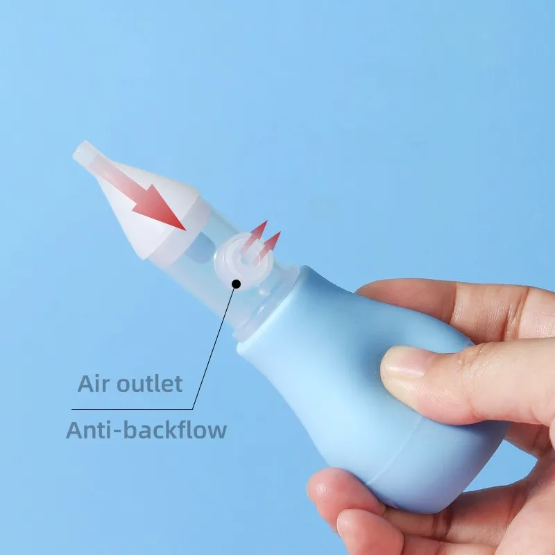 Baby Care Product  Silicone  Nasal Aspirator  Manual Nasal Aspirator Nose Sucker for Newborns Baby