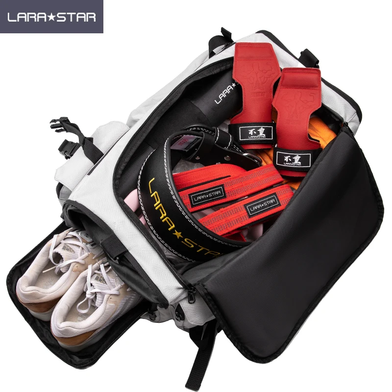 LS0039 gym bags with shoe compartment sports workout bag sports bag