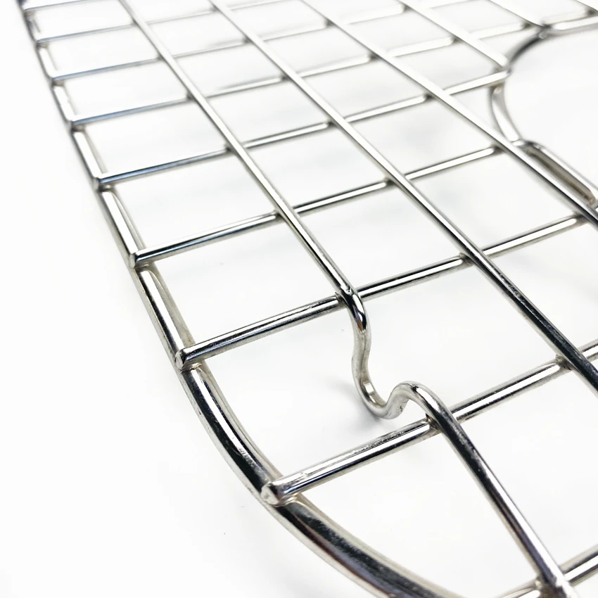 Factory Supply Kitchen Stainless Steel undermount Sink Grid with Protective AntiScratch Bumpers