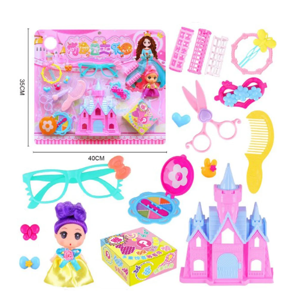 2021 Happy Kitchen Cooking Makeup Baby Toy Gun Pretend Play Birthday Gift Furniture Toys For Educational Tool Toys