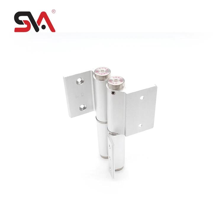 SVA-D-34 All Kinds of Aluminum Alloy Wooden Doors Accessories Stainless Steel 304 Hydraulic Damping Glass Door Pivot Hinge