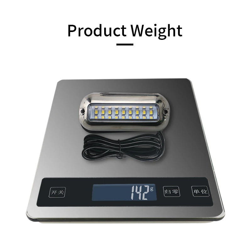 Wholesale Price IP68 Waterproof LED Underwater Boat Lighting Marine Search Yacht Lights