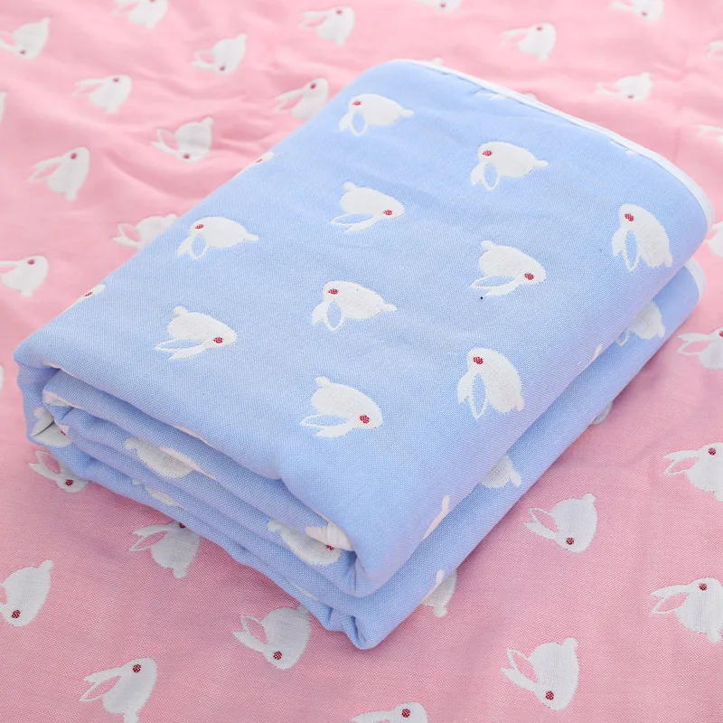 100% 6 Layers Muslin Cotton Baby Bath Towel Baby Hand Towel Newborn Face Towel Cotton Gauze Washcloth Handkerchief