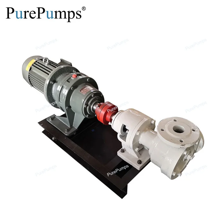 Laundry liquid toothpaste resin gear pump for high viscosity materials