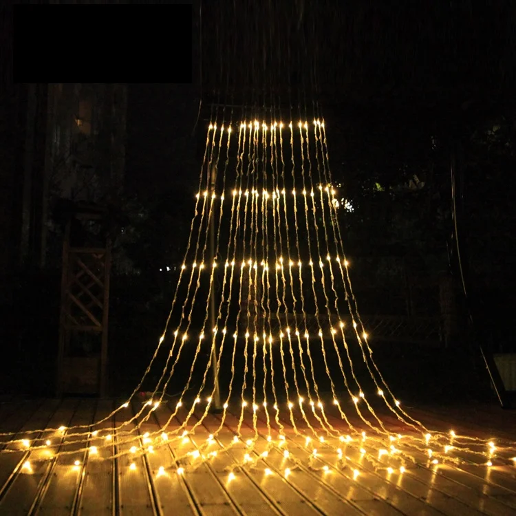 Outdoor Dropping Christmas Wedding Party Decoration Led Curtain Lights