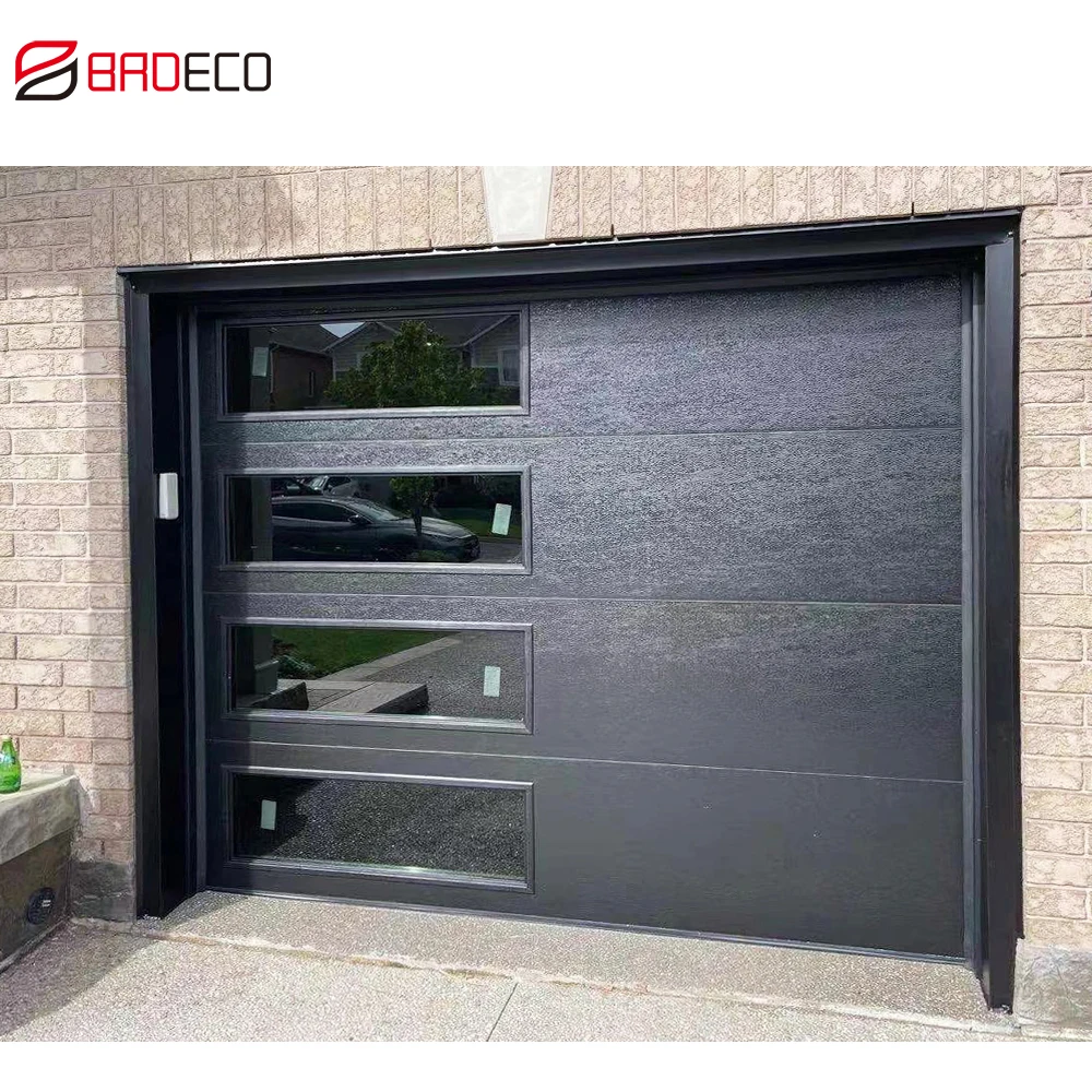 Modern Intelligent Panel Manufacturing Automatic Gate Residential Sectional Garage Doors For Homes