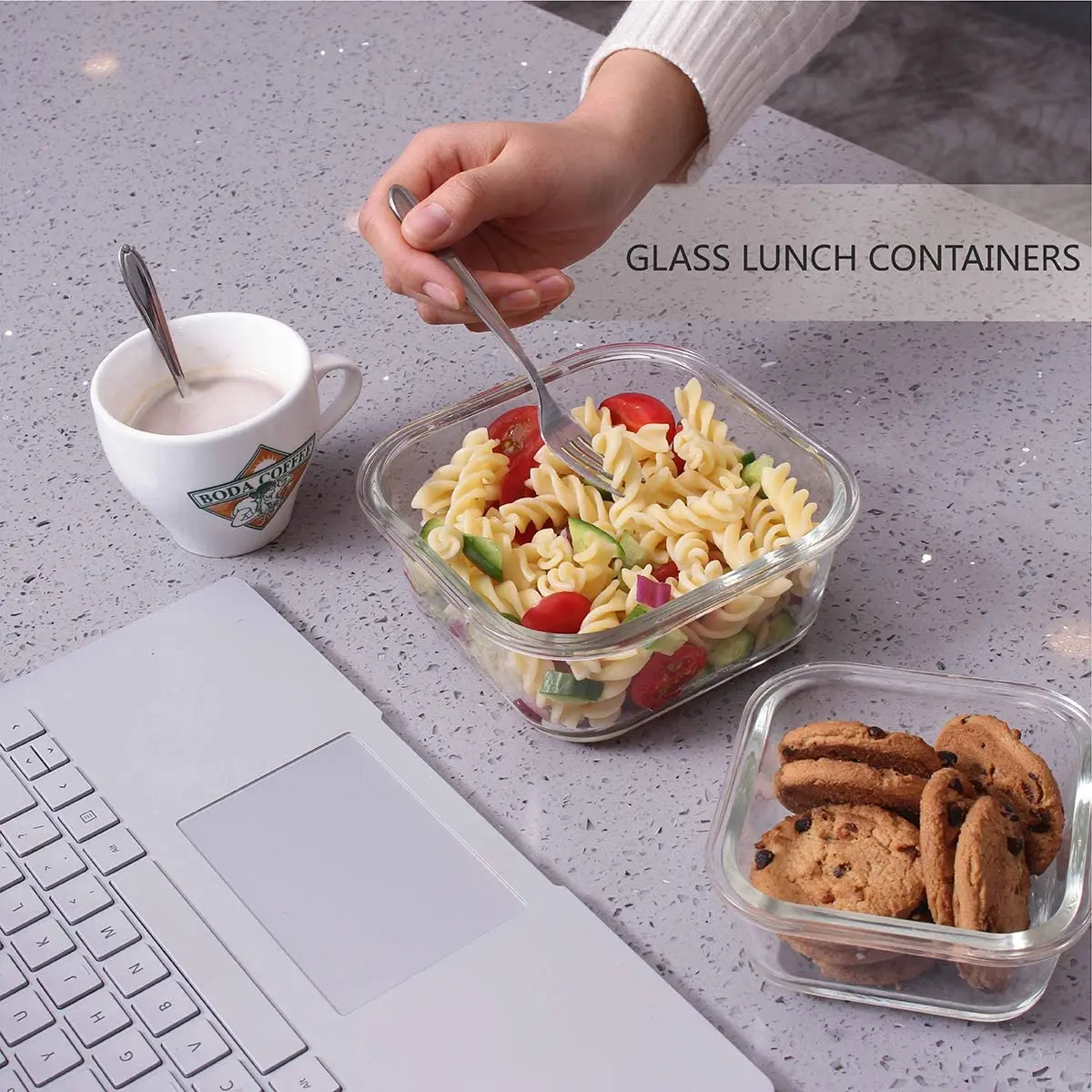 18 Piece Glass Food Storage Containers with Lids Glass Meal Prep Containers Glass Containers for Food Storage with Lids